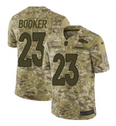 Nike Broncos #23 Devontae Booker Camo Mens Stitched NFL Limited 2018 Salute To Service Jersey Nike Broncos #23 Devontae Booker Camo Mens Stitched NFL Limited 2018 Salute To Service Jersey