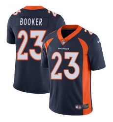 Nike Broncos #23 Devontae Booker Navy Blue Alternate Mens Stitched NFL Vapor Untouchable Limited Jersey Nike Broncos #23 Devontae Booker Navy Blue Alternate Mens Stitched NFL Vapor Untouchable Limited Jersey