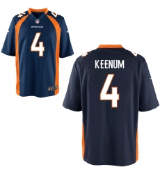 Nike Broncos #4 Case Keenum Navy Elite Jersey Nike Broncos #4 Case Keenum Navy Elite Jersey