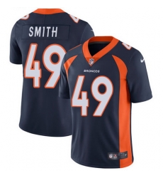 Nike Broncos #49 Dennis Smith Navy Blue Alternate Mens Stitched NFL Vapor Untouchable Limited Jersey Nike Broncos #49 Dennis Smith Navy Blue Alternate Mens Stitched NFL Vapor Untouchable Limited Jersey