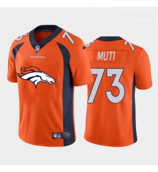 Nike Broncos 73 Netane Muti Orange Team Big Logo Vapor Untouchable Limited Jersey Nike Broncos 73 Netane Muti Orange Team Big Logo Vapor Untouchable Limited Jersey