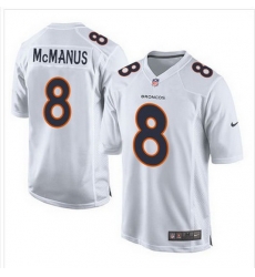 Nike Broncos #8 Brandon McManus White Mens Stitched NFL Game Event Jersey Nike Broncos #8 Brandon McManus White Mens Stitched NFL Game Event Jersey