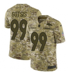 Nike Broncos #99 Adam Gotsis Camo Mens Stitched NFL Limited 2018 Salute To Service Jersey Nike Broncos #99 Adam Gotsis Camo Mens Stitched NFL Limited 2018 Salute To Service Jersey