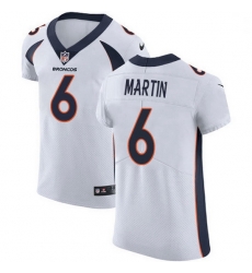 Nike Denver Broncos 6 Sam Martin White Men Stitched NFL New Elite Jersey Nike Denver Broncos 6 Sam Martin White Men Stitched NFL New Elite Jersey