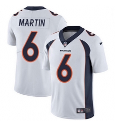 Nike Denver Broncos 6 Sam Martin White Men Stitched NFL Vapor Untouchable Limited Jersey Nike Denver Broncos 6 Sam Martin White Men Stitched NFL Vapor Untouchable Limited Jersey