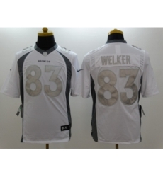 Nike Denver Broncos 83 Wes Welker White Game Platinum NFL Jersey Nike Denver Broncos 83 Wes Welker White Game Platinum NFL Jersey