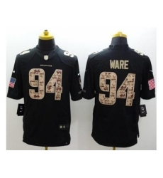 Nike Denver Broncos 94 DeMarcus Ware Black Limited Salute to Service NFL Jersey Nike Denver Broncos 94 DeMarcus Ware Black Limited Salute to Service NFL Jersey