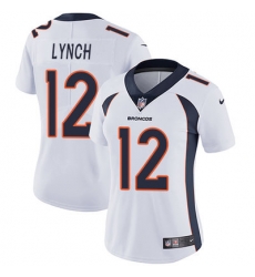Nike Broncos #12 Paxton Lynch White Womens Stitched NFL Vapor Untouchable Limited Jersey Nike Broncos #12 Paxton Lynch White Womens Stitched NFL Vapor Untouchable Limited Jersey