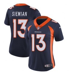 Nike Broncos #13 Trevor Siemian Blue Alternate Womens Stitched NFL Vapor Untouchable Limited Jersey Nike Broncos #13 Trevor Siemian Blue Alternate Womens Stitched NFL Vapor Untouchable Limited Jersey
