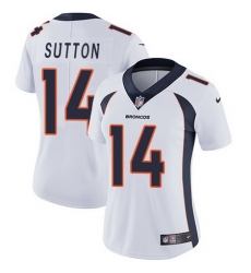 Nike Broncos #14 Courtland Sutton White Womens Stitched NFL Vapor Untouchable Limited Jersey Nike Broncos #14 Courtland Sutton White Womens Stitched NFL Vapor Untouchable Limited Jersey
