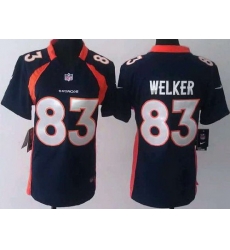 Women Nike Denver Broncos 83 Wes Welker Blue NFL Jerseys Women Nike Denver Broncos 83 Wes Welker Blue NFL Jerseys