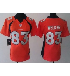 Women Nike Denver Broncos 83 Wes Welker Orange NFL Jerseys Women Nike Denver Broncos 83 Wes Welker Orange NFL Jerseys