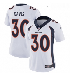 Womens Nike Denver Broncos 30 Terrell Davis Elite White NFL Jersey Womens Nike Denver Broncos 30 Terrell Davis Elite White NFL Jersey