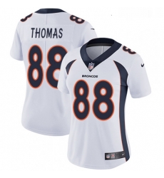 Womens Nike Denver Broncos 88 Demaryius Thomas White Vapor Untouchable Limited Player NFL Jersey Womens Nike Denver Broncos 88 Demaryius Thomas White Vapor Untouchable Limited Player NFL Jersey