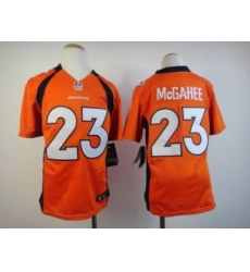 Nike Youth Denver Broncos #23 Willis McGahee Orange Jersey Nike Youth Denver Broncos #23 Willis McGahee Orange Jersey