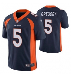 Youth Denver Broncos 5 Randy Gregory Navy Vapor Untouchable Limited Stitched Jersey Youth Denver Broncos 5 Randy Gregory Navy Vapor Untouchable Limited Stitched Jersey