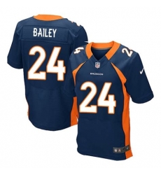 Youth Nike Broncos #24 Champ Bailey Navy Blue Jersey Youth Nike Broncos #24 Champ Bailey Navy Blue Jersey