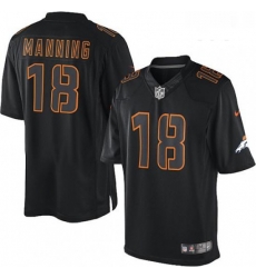 Youth Nike Denver Broncos 18 Peyton Manning Limited Black Impact NFL Jersey Youth Nike Denver Broncos 18 Peyton Manning Limited Black Impact NFL Jersey