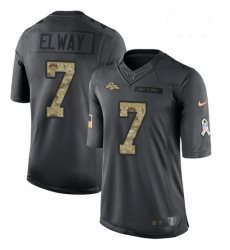 Youth Nike Denver Broncos 7 John Elway Limited Black 2016 Salute to Service NFL Jersey Youth Nike Denver Broncos 7 John Elway Limited Black 2016 Salute to Service NFL Jersey