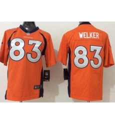Youth Nike Denver Broncos 83 Wes Welker Orange Team Color Stitched NFL Jersey Youth Nike Denver Broncos 83 Wes Welker Orange Team Color Stitched NFL Jersey