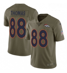 Youth Nike Denver Broncos 88 Demaryius Thomas Limited Olive 2017 Salute to Service NFL Jersey Youth Nike Denver Broncos 88 Demaryius Thomas Limited Olive 2017 Salute to Service NFL Jersey