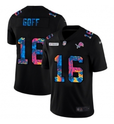 Men Detroit Lions 16 Jared Goff Men Nike Multi Color Black 2020 NFL Crucial Catch Vapor Untouchable Limited Jersey Men Detroit Lions 16 Jared Goff Men Nike Multi Color Black 2020 NFL Crucial Catch Vapor Untouchable Limited Jersey