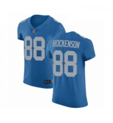 Men Detroit Lions 88 TJ Hockenson Blue Alternate Vapor Untouchable Elite Player Football Jersey Men Detroit Lions 88 TJ Hockenson Blue Alternate Vapor Untouchable Elite Player Football Jersey