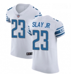 Men Nike Detroit Lions 23 Darius Slay Jr White Vapor Untouchable Elite Player NFL Jersey Men Nike Detroit Lions 23 Darius Slay Jr White Vapor Untouchable Elite Player NFL Jersey