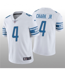 Men's Detroit Lions #4 DJ Chark Jr. White Vapor Untouchable Limited Stitched Jersey Men's Detroit Lions #4 DJ Chark Jr. White Vapor Untouchable Limited Stitched Jersey