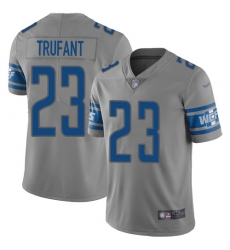 Nike Detroit Lions 23 Desmond Trufant Gray Men Stitched NFL Limited Inverted Legend Jersey Nike Detroit Lions 23 Desmond Trufant Gray Men Stitched NFL Limited Inverted Legend Jersey