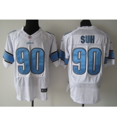 Nike Detroit Lions 90 Ndamukong Suh White Elite NFL Jersey Nike Detroit Lions 90 Ndamukong Suh White Elite NFL Jersey