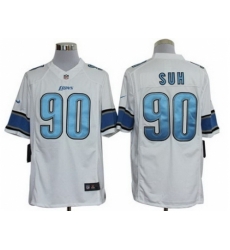 Nike Detroit Lions 90 Ndamukong Suh White Limited NFL Jersey Nike Detroit Lions 90 Ndamukong Suh White Limited NFL Jersey