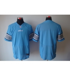 Nike Detroit Lions Blank Blue Elite NFL Jersey Nike Detroit Lions Blank Blue Elite NFL Jersey