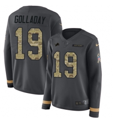 Nike Lions #19 Kenny Golladay Anthracite Salute to Service Jersey Nike Lions #19 Kenny Golladay Anthracite Salute to Service Jersey