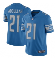 Nike Lions #21 Ameer Abdullah Blue Team Color Mens Stitched NFL Vapor Untouchable Limited Jersey Nike Lions #21 Ameer Abdullah Blue Team Color Mens Stitched NFL Vapor Untouchable Limited Jersey