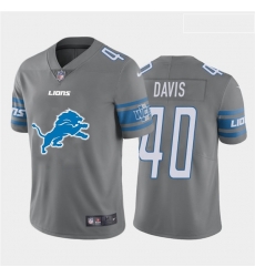Nike Lions 40 Jarrad Davis Gray Team Big Logo Vapor Untouchable Limited Jersey Nike Lions 40 Jarrad Davis Gray Team Big Logo Vapor Untouchable Limited Jersey