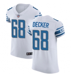 Nike Lions #68 Taylor Decker White Mens Stitched NFL Vapor Untouchable Elite Jersey Nike Lions #68 Taylor Decker White Mens Stitched NFL Vapor Untouchable Elite Jersey