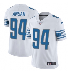 Nike Lions #94 Ziggy Ansah White Mens Stitched NFL Limited Jersey Nike Lions #94 Ziggy Ansah White Mens Stitched NFL Limited Jersey
