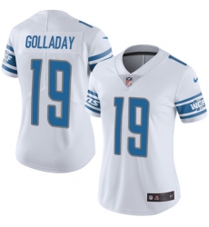 Nike Lions #19 Kenny Golladay White Womens Stitched NFL Vapor Untouchable Limited Jersey Nike Lions #19 Kenny Golladay White Womens Stitched NFL Vapor Untouchable Limited Jersey