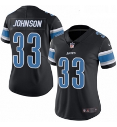 Womens Nike Detroit Lions 33 Kerryon Johnson Limited Black Rush Vapor Untouchable NFL Jersey Womens Nike Detroit Lions 33 Kerryon Johnson Limited Black Rush Vapor Untouchable NFL Jersey