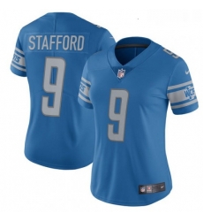 Womens Nike Detroit Lions 9 Matthew Stafford Elite Light Blue Team Color NFL Jersey Womens Nike Detroit Lions 9 Matthew Stafford Elite Light Blue Team Color NFL Jersey