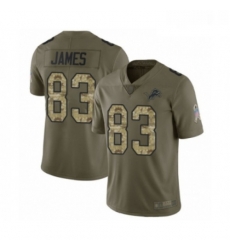 Youth Detroit Lions 83 Jesse James Limited Olive Camo Salute to Service Football Jersey Youth Detroit Lions 83 Jesse James Limited Olive Camo Salute to Service Football Jersey