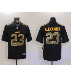 Men Green Bay Packers 23 Jaire Alexander Black Fashion Vapor Limited Stitched Football Jersey 2 Men Green Bay Packers 23 Jaire Alexander Black Fashion Vapor Limited Stitched Football Jersey 2