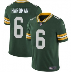 Men Green Bay Packers 6 Mecole Hardman Green 2025 Vapor Untouchable Limited Stitched Jersey