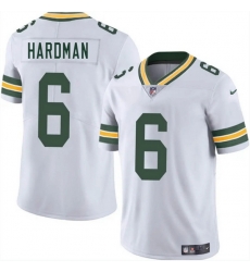 Men Green Bay Packers 6 Mecole Hardman White 2025 Vapor Untouchable Limited Stitched Jersey
