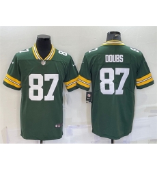 Men Green Bay Packers 87 Romeo Doubs Green Vapor Untouchable Limited Stitched Jersey Men Green Bay Packers 87 Romeo Doubs Green Vapor Untouchable Limited Stitched Jersey