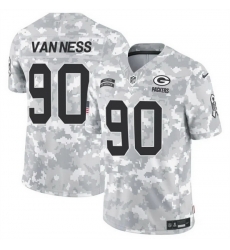 Men Green Bay Packers 90 Lukas Van Ness 2024 F U S E Arctic Camo Salute To Service Limited Stitched Football Jersey Men Green Bay Packers 90 Lukas Van Ness 2024 F U S E Arctic Camo Salute To Service Limited Stitched Football Jersey