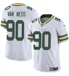 Men Green Bay Packers 90 Lukas Van Ness White Vapor Untouchable Limited Stitched Jersey Men Green Bay Packers 90 Lukas Van Ness White Vapor Untouchable Limited Stitched Jersey