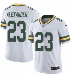 Men Nike Green Bay Packers 23 Jaire Alexander White Vapor Untouchable Limited Player NFL Jersey Men Nike Green Bay Packers 23 Jaire Alexander White Vapor Untouchable Limited Player NFL Jersey