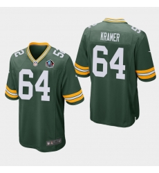 Men packers jerry kramer green hall of fame game jersey Men packers jerry kramer green hall of fame game jersey